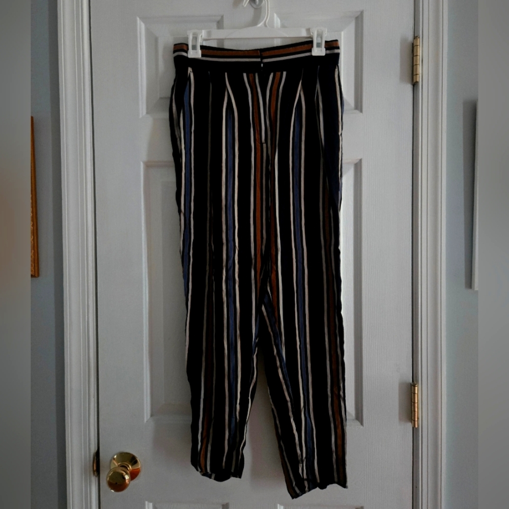 Chic Striped Chinos Relaxed Fit